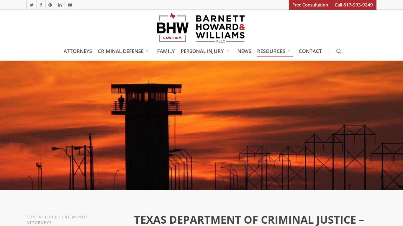 TDCJ Texas Prison Locations | Online Offender Search